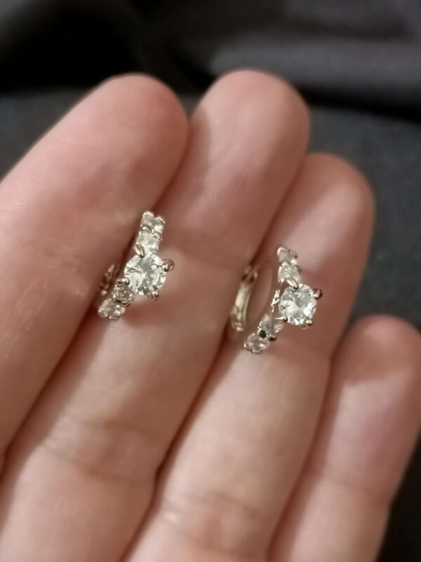 Silver Diamond Cut Bali - Image 2