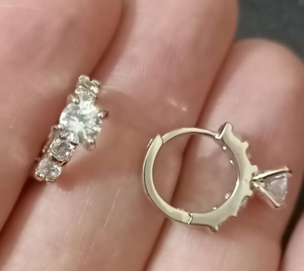 Silver Diamond Cut Bali