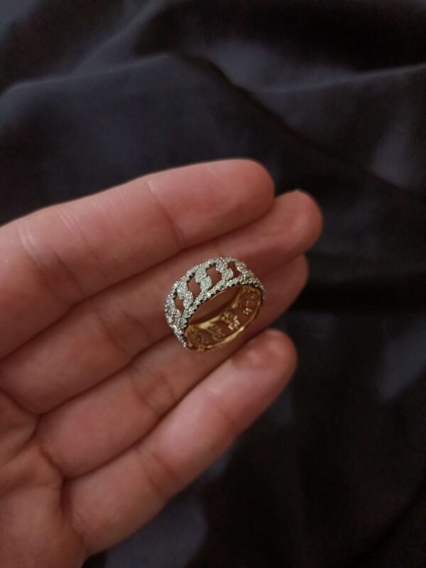 Diamond Cut Band Ring - Image 4