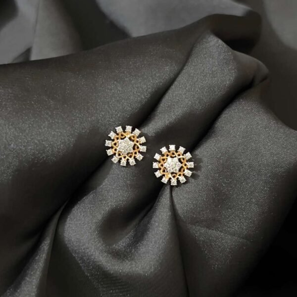 Xuping Double Tone Stud
