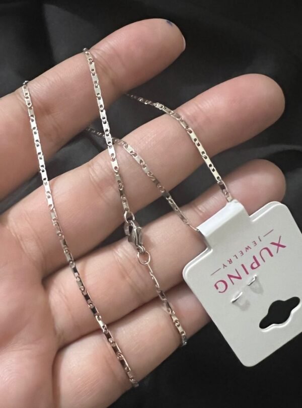 Xuping Medium Size Silver Chain