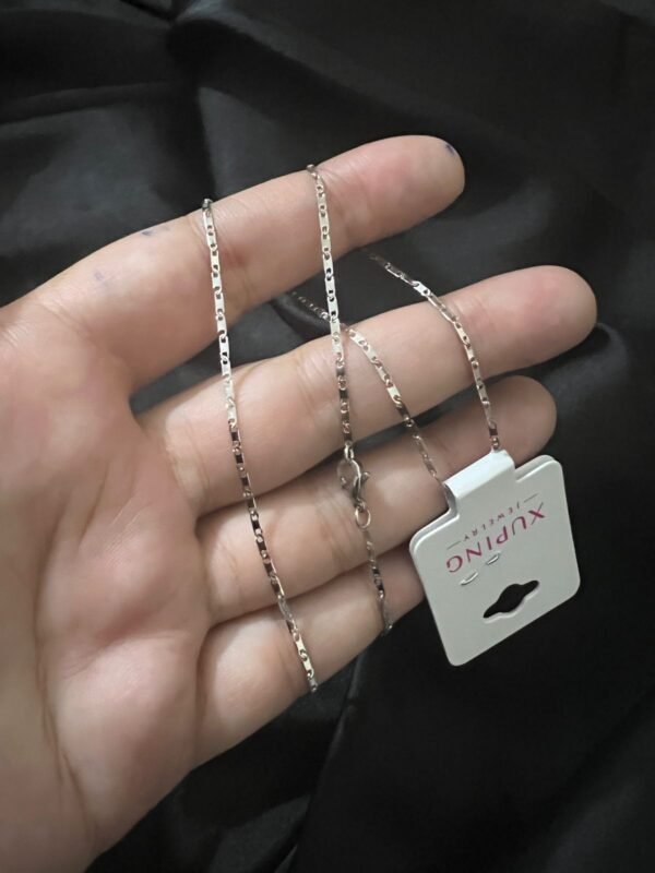 Xuping Medium Size Silver Chain - Image 2