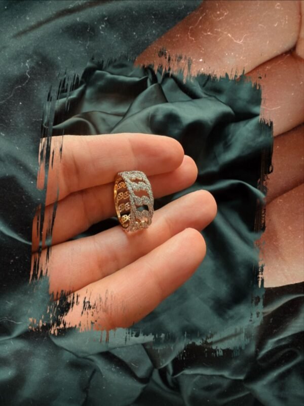 Diamond Cut Band Ring