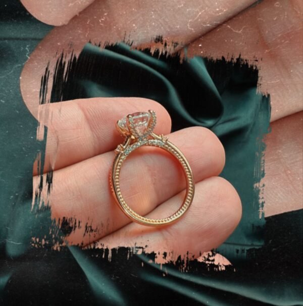 Xuping Diamond Cut Stone Delicate Ring - Image 8