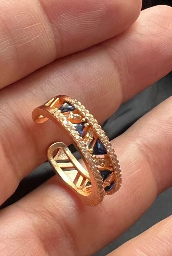 Daily Wear Sapphire Blue Ring - Image 4