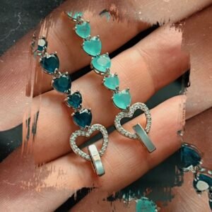 Sapphire Blue & Aqua Bracelet