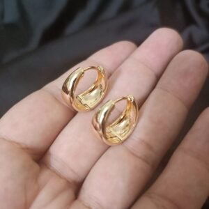 Xuping Solid Golden Bali Big Size
