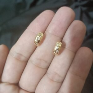 Xuping Mini Gold Look Bali With Zircon