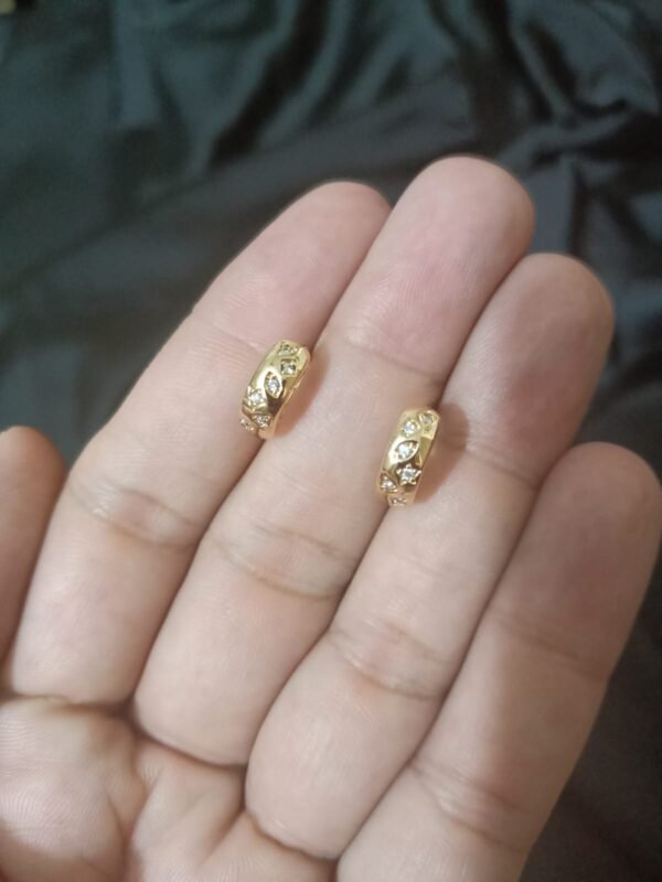 Xuping Mini Gold Look Bali With Zircon