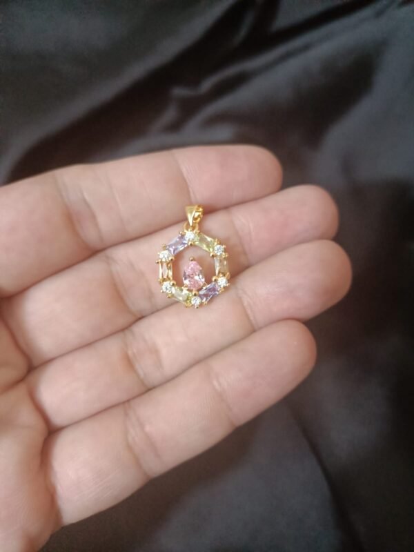 Xuping Multi Colour Pendent - Image 3