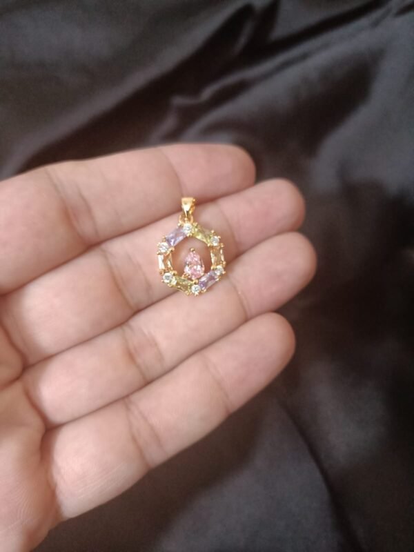 Xuping Multi Colour Pendent - Image 2