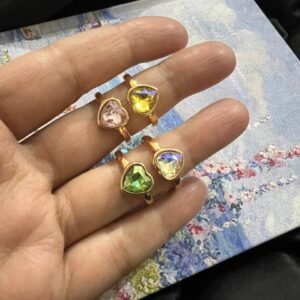 Charming Heart Shape Multi Ring