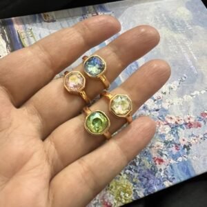 Charming Oval Shape Multi Colours Adjustable