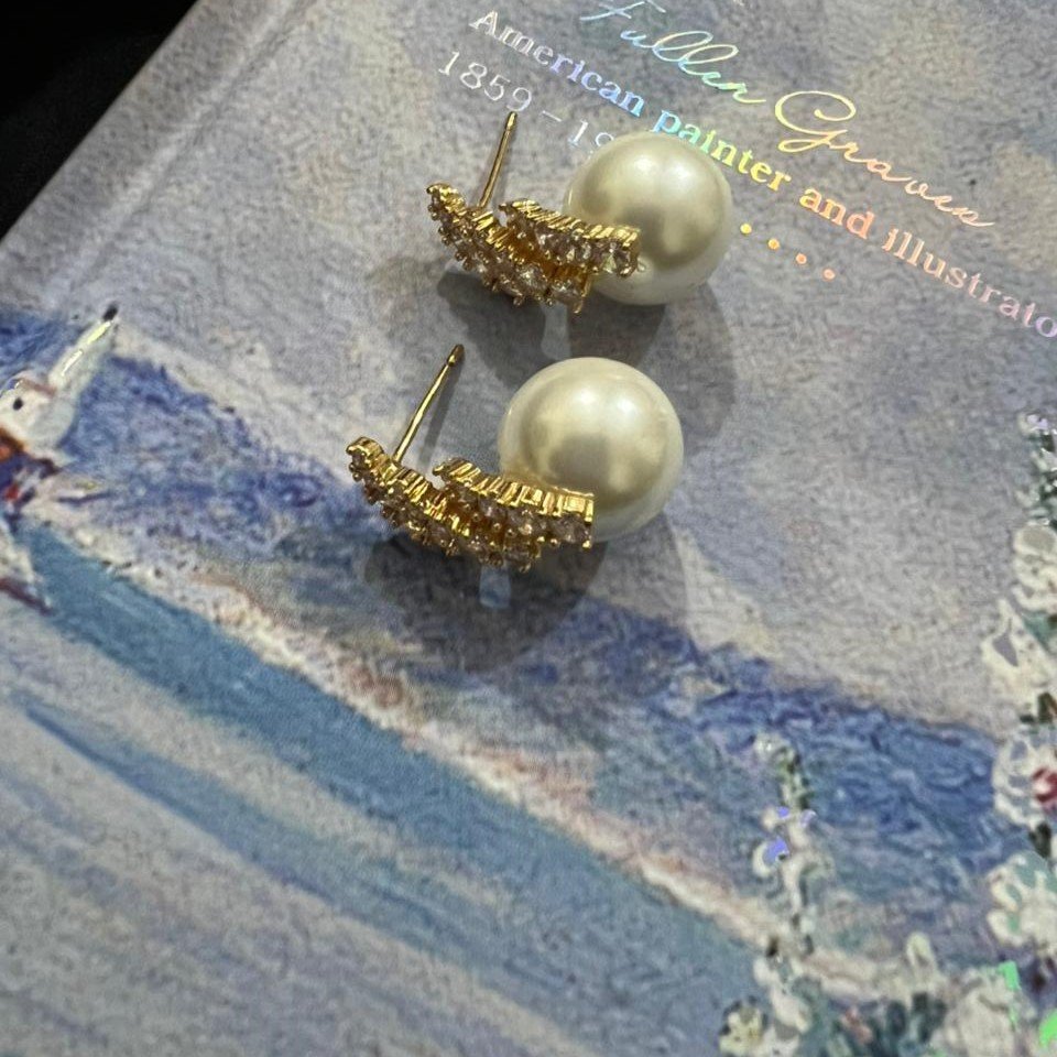 Xuping Pearl Studs - Image 2