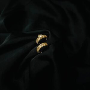 Gorgeous Double Ring Size(16,17,18)