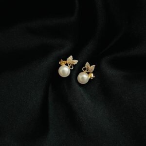 Floral Pearl Studs